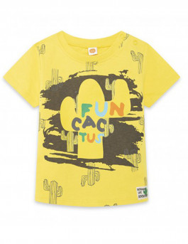 Conjunto camiseta y bermudas Funcactus Amarillo