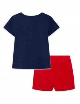 Conjunto camiseta y bermudas Red Submarine